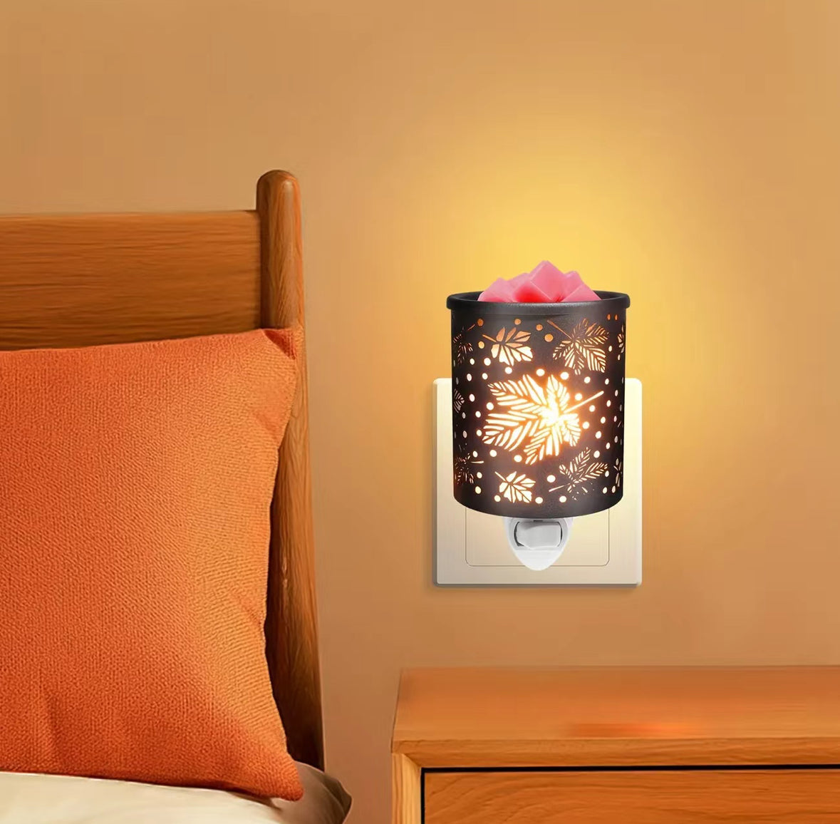 Fallen Leaves Iron Electric Wax Warmer